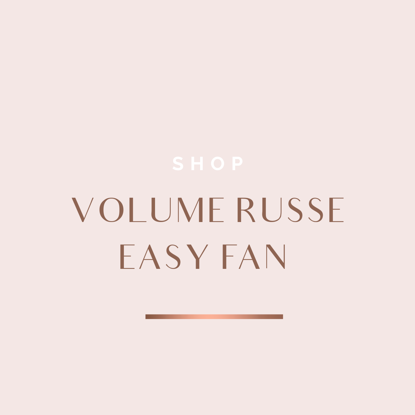 Volume russe easy fan